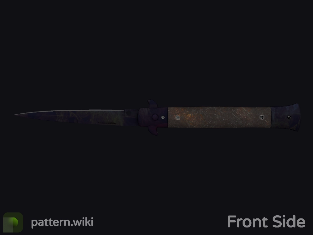 Stiletto Knife Doppler seed 126