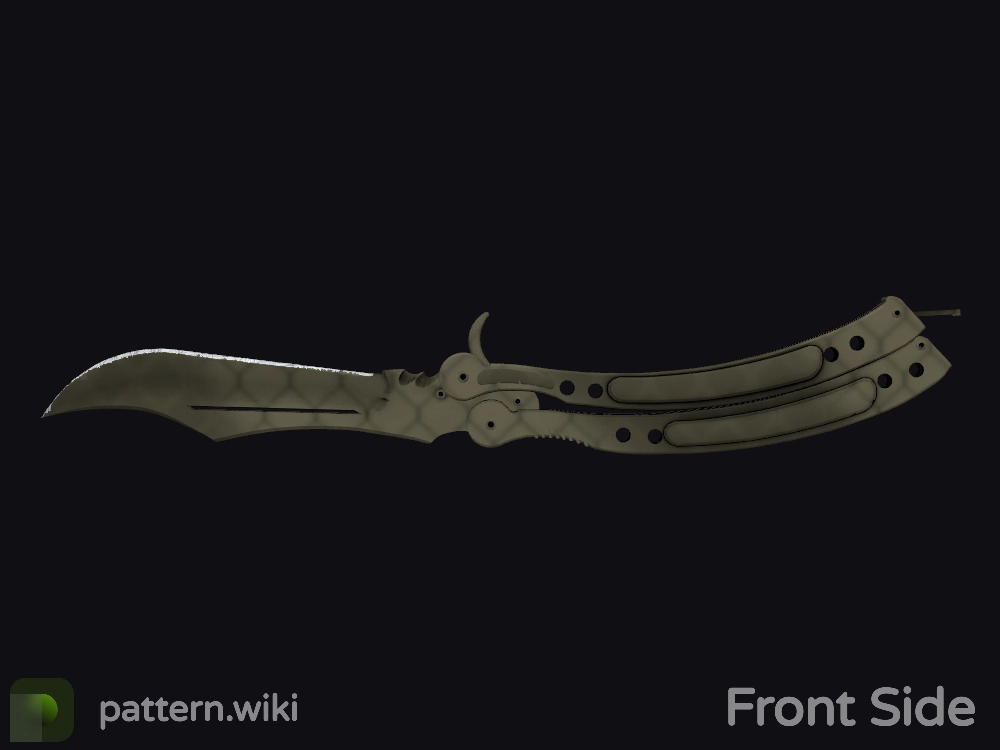 Butterfly Knife Safari Mesh seed 127