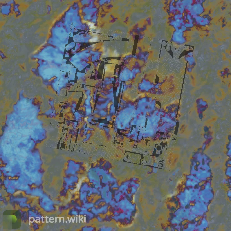 AK-47 Case Hardened seed 946 pattern template