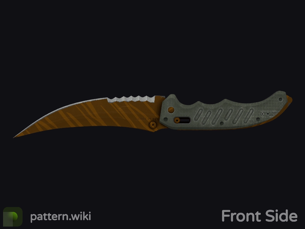 Flip Knife Tiger Tooth seed 259