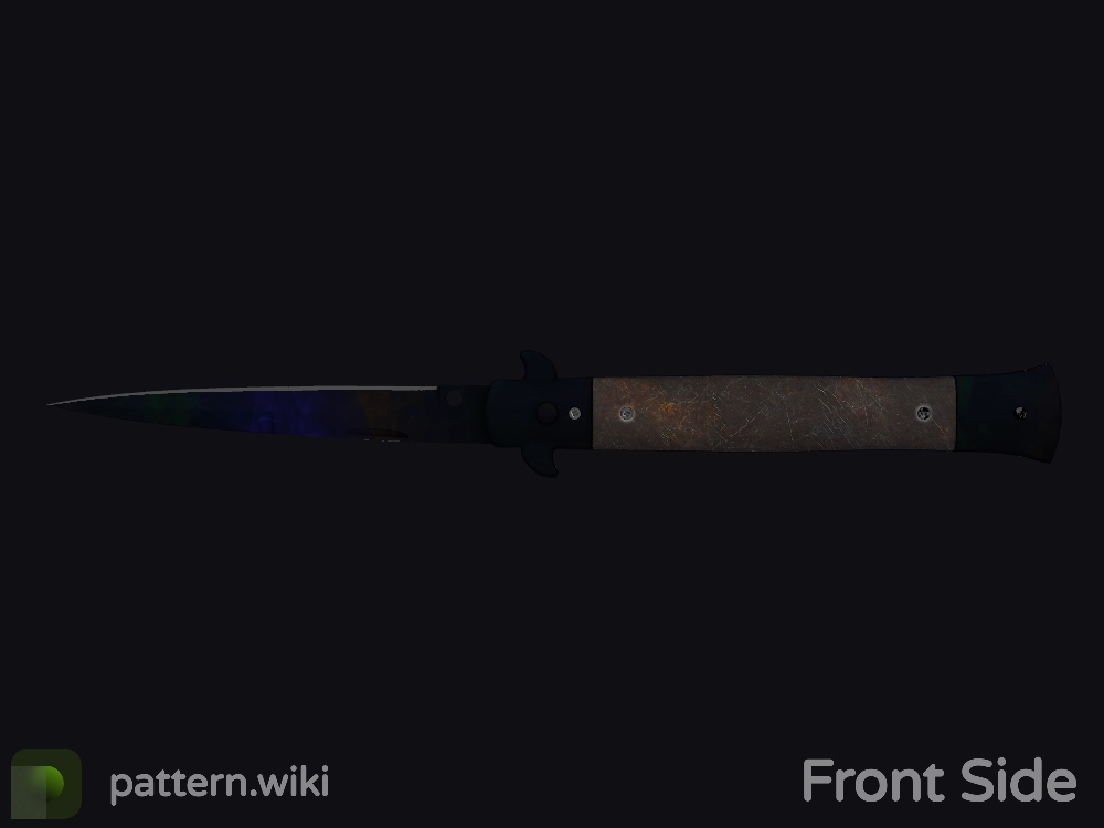 Stiletto Knife Doppler seed 653