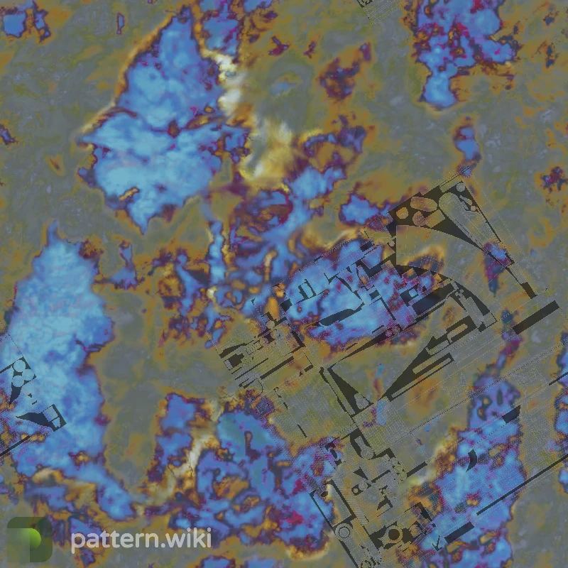 AK-47 Case Hardened seed 847 pattern template