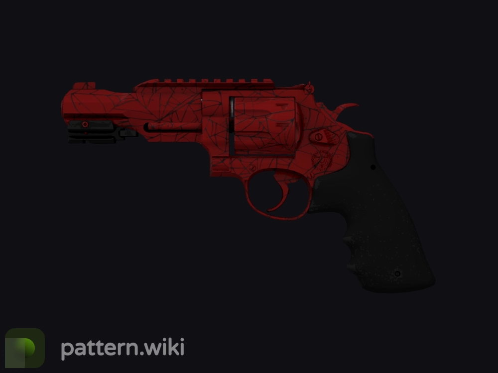 R8 Revolver Crimson Web seed 828