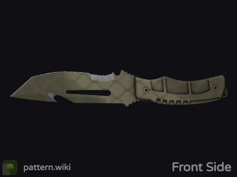 Survival Knife Safari Mesh seed 305