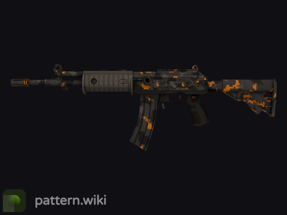 Galil AR Orange DDPAT seed 638