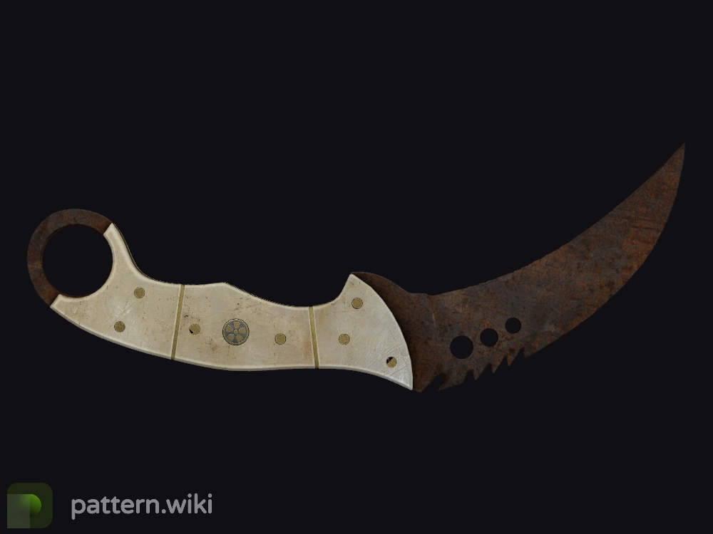 Talon Knife Rust Coat seed 418