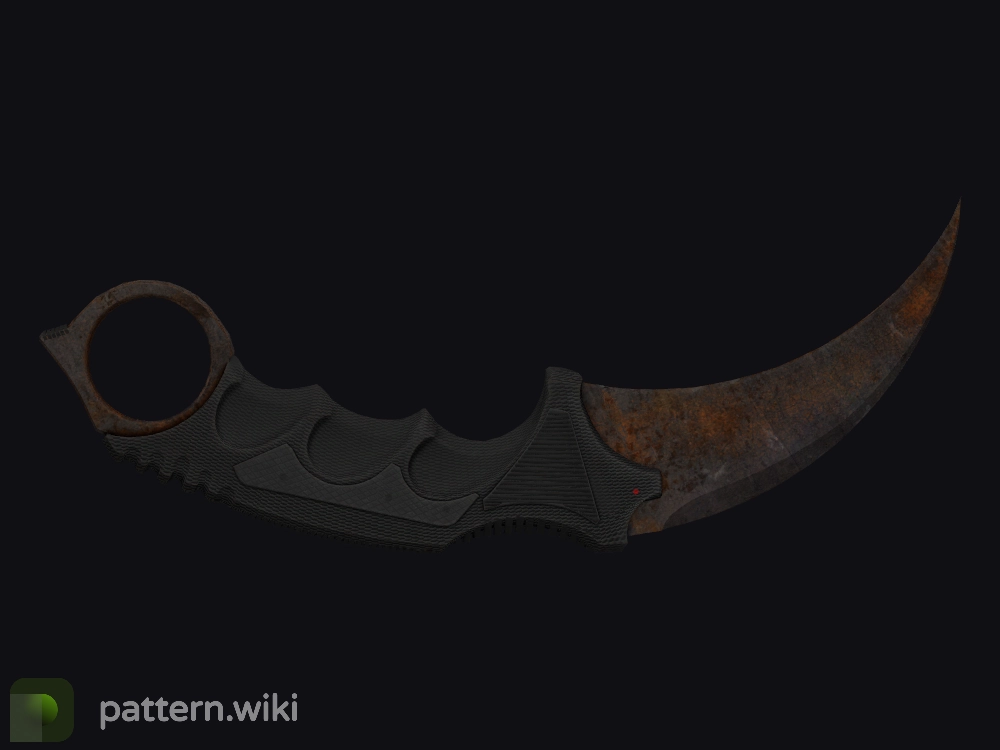 Karambit Rust Coat seed 275