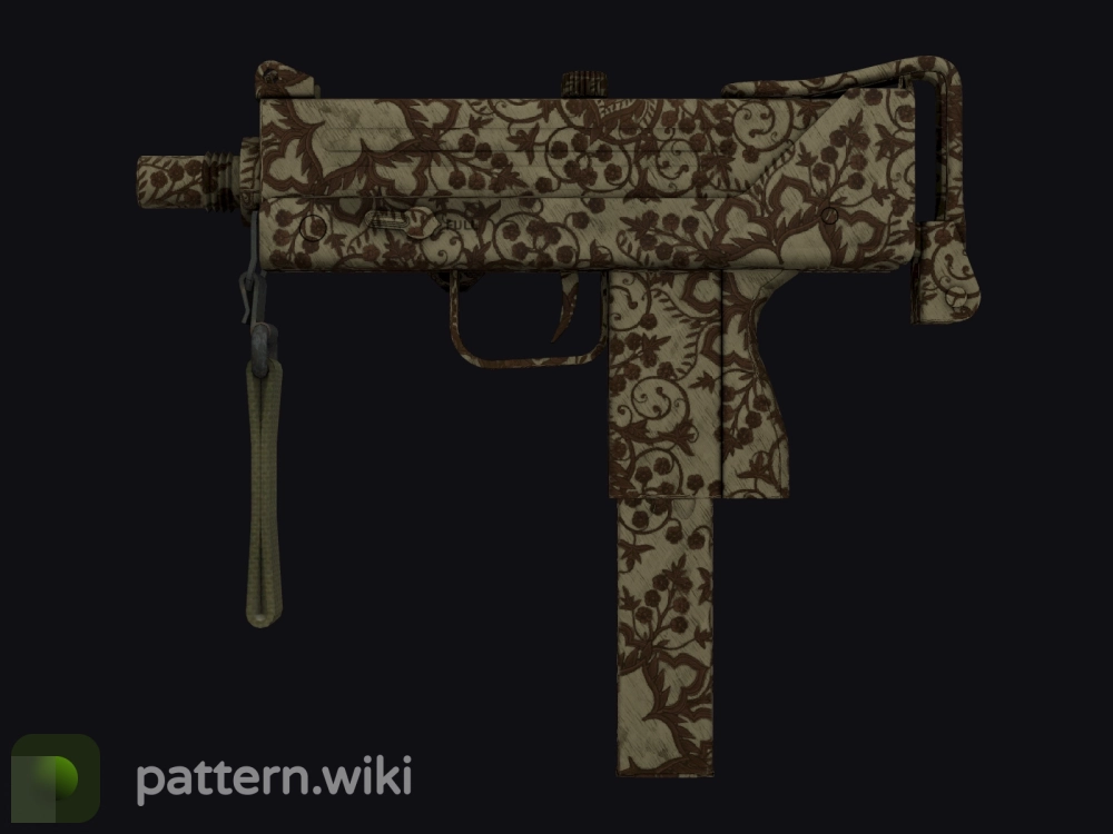 MAC-10 Sienna Damask seed 691