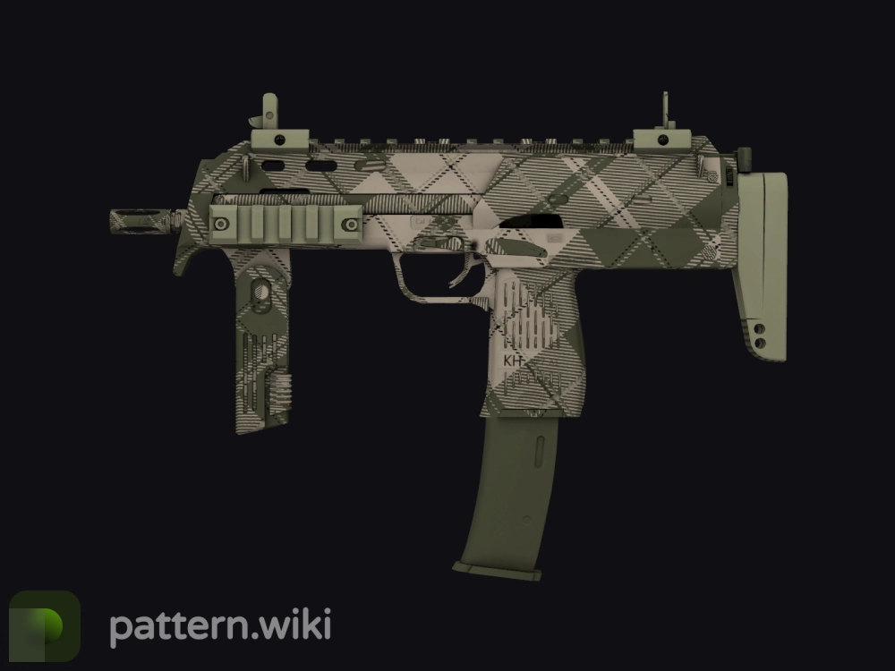 MP7 Olive Plaid seed 907