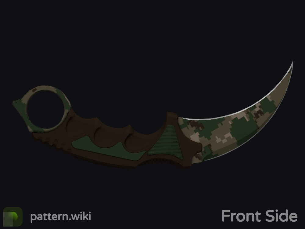 Karambit Forest DDPAT seed 215