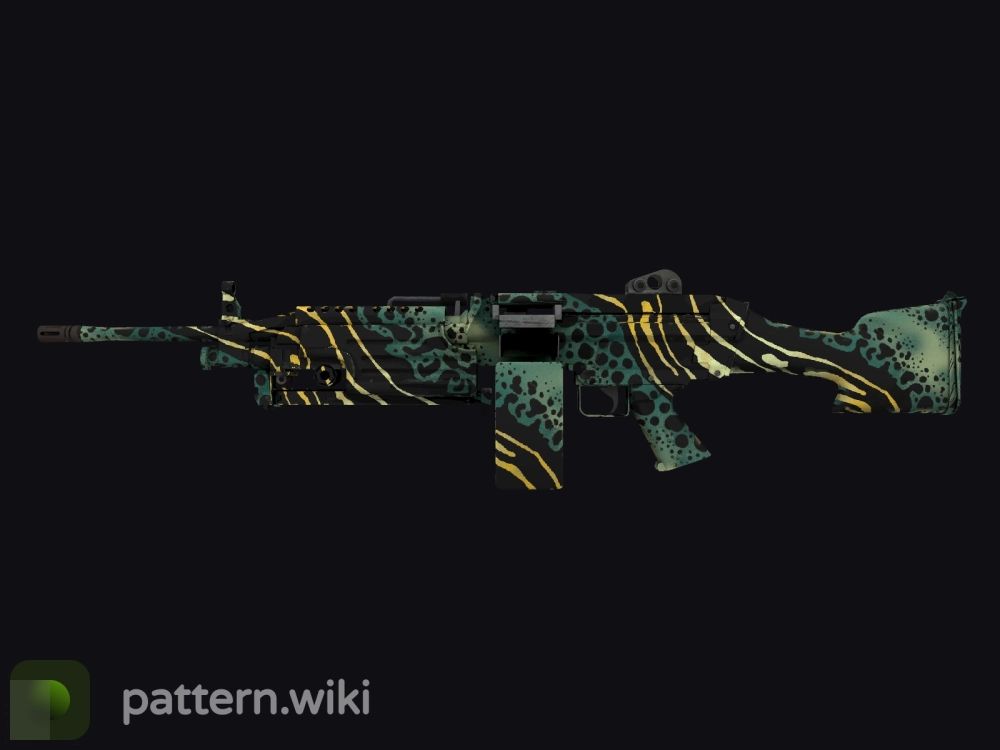 M249 Emerald Poison Dart seed 954