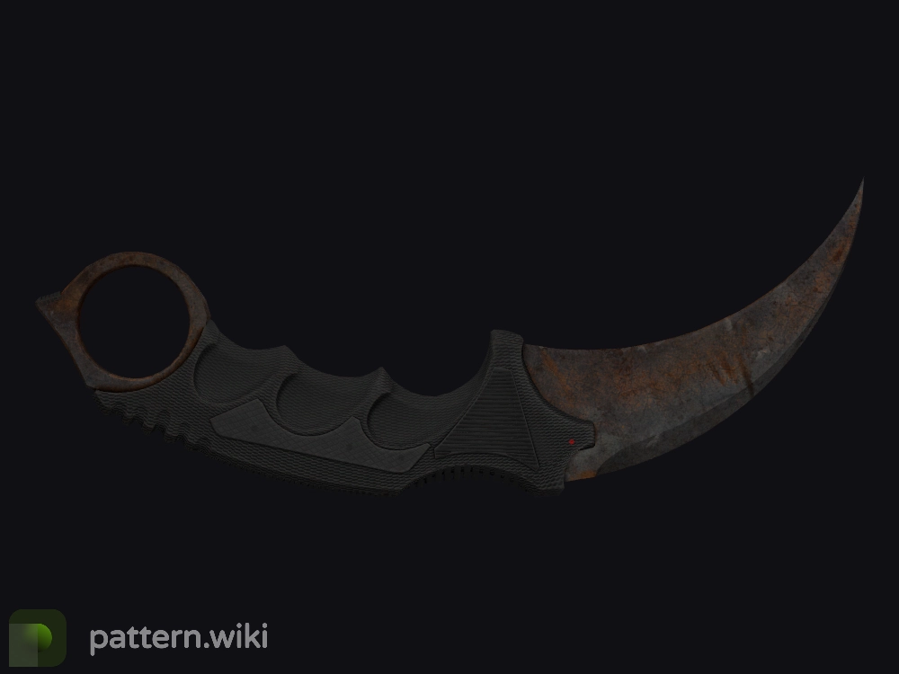 Karambit Rust Coat seed 929