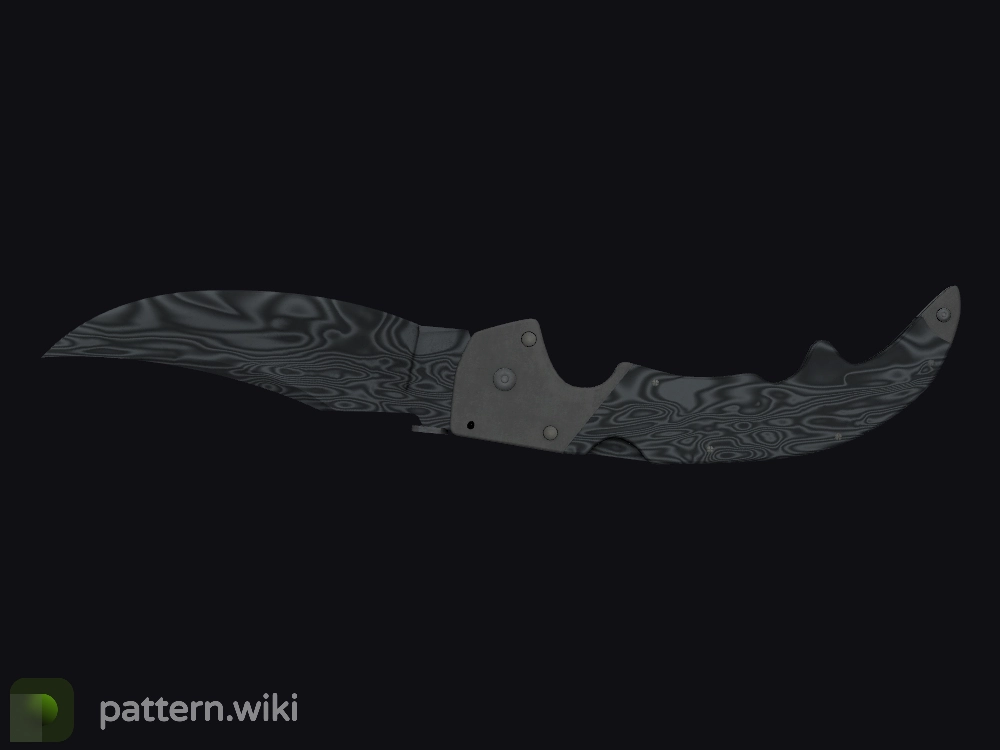 Falchion Knife Damascus Steel seed 229