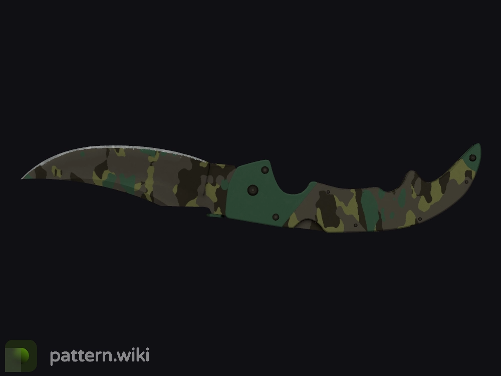 Falchion Knife Boreal Forest seed 869