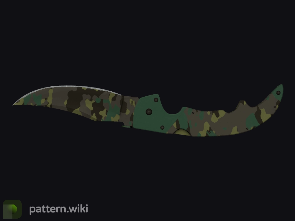 Falchion Knife Boreal Forest seed 213