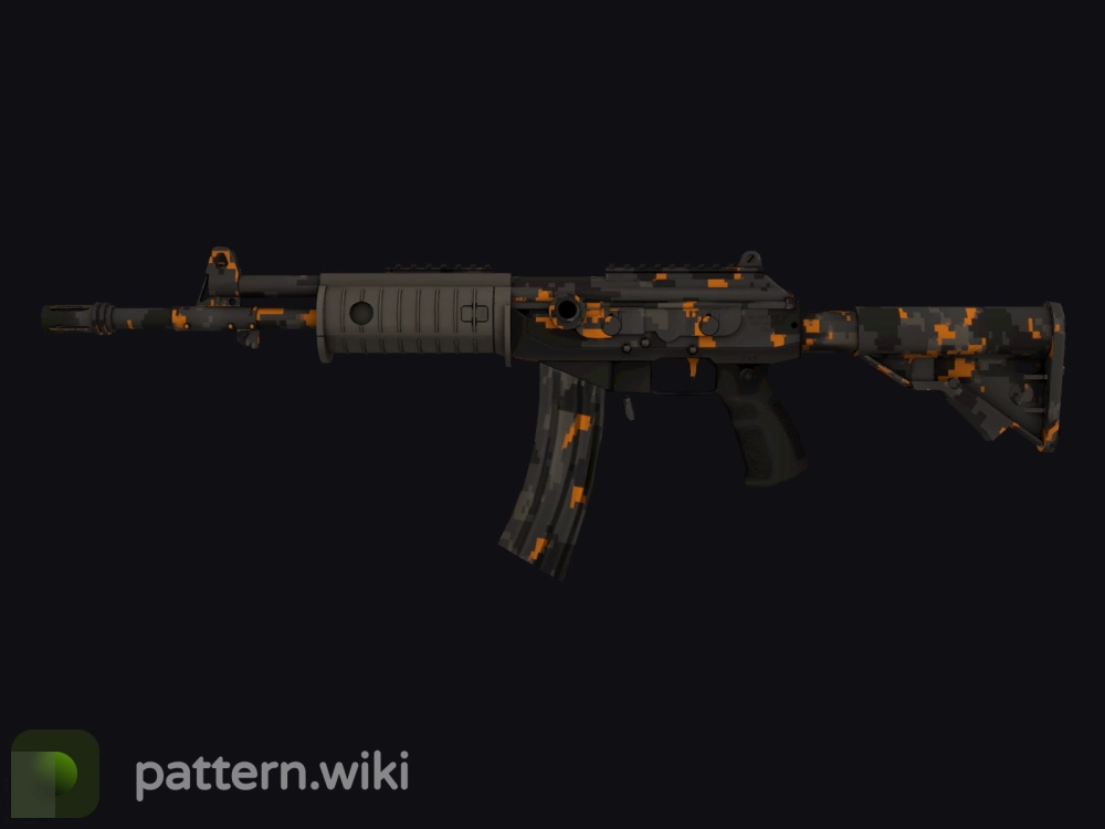 Galil AR Orange DDPAT seed 287