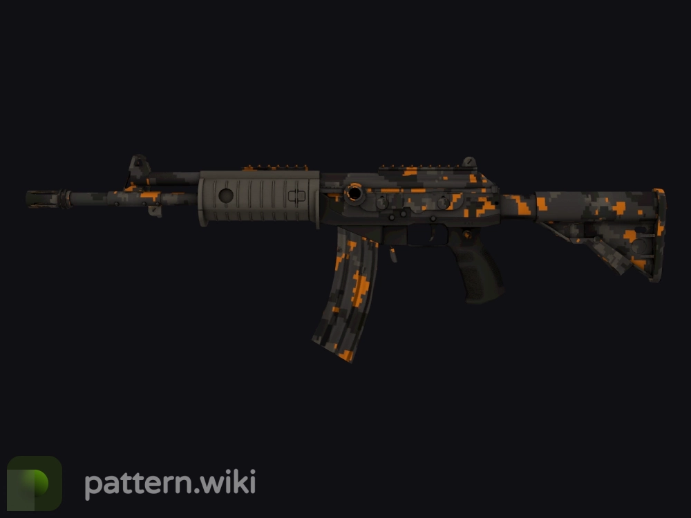 Galil AR Orange DDPAT seed 116