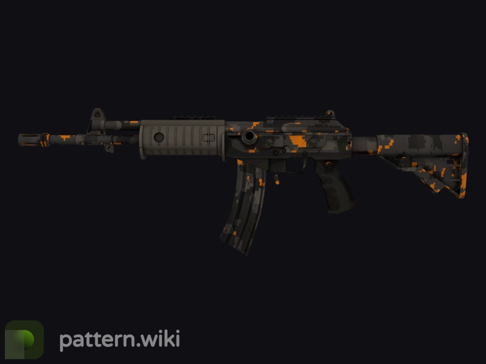 Galil AR Orange DDPAT seed 546