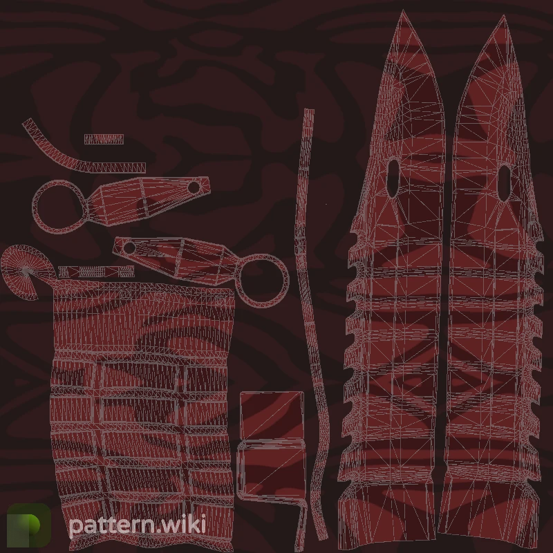 M9 Bayonet Slaughter seed 375 pattern template