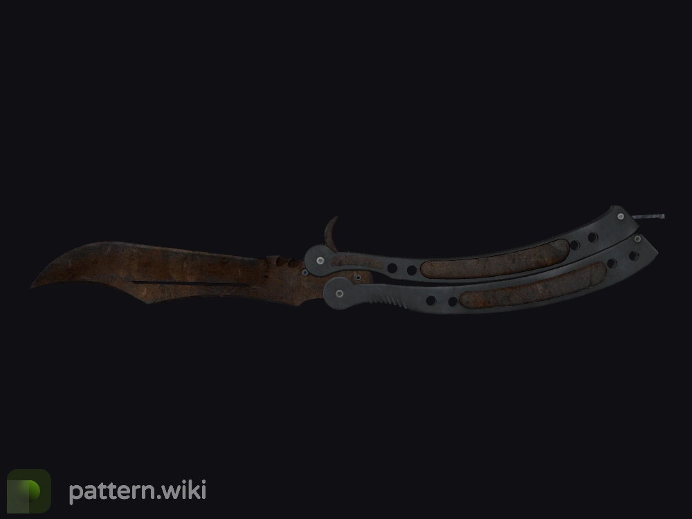 Butterfly Knife Rust Coat seed 370