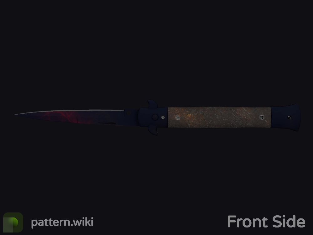 Stiletto Knife Doppler seed 974