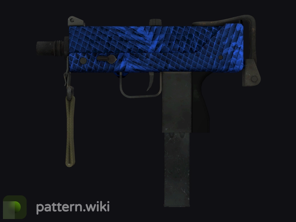 MAC-10 Lapis Gator seed 328