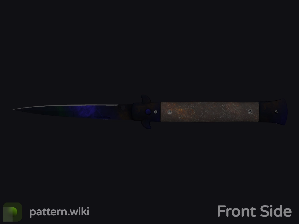 Stiletto Knife Doppler seed 199