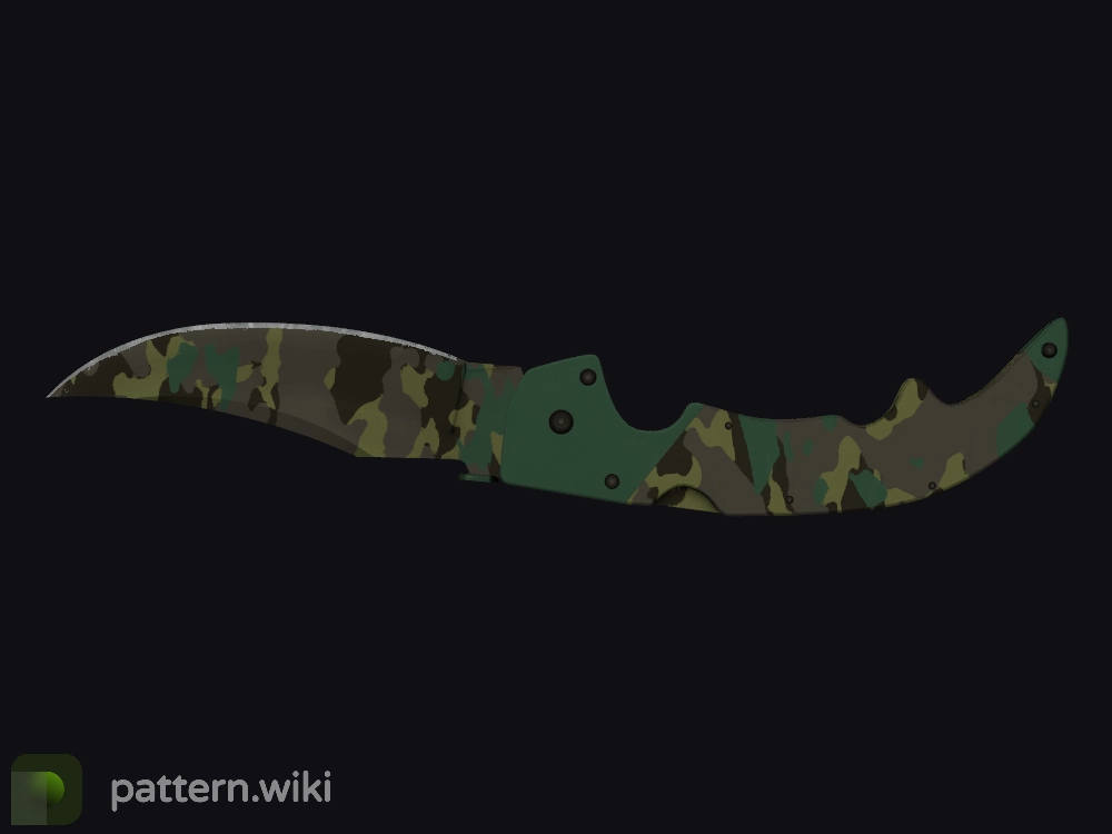 Falchion Knife Boreal Forest seed 461