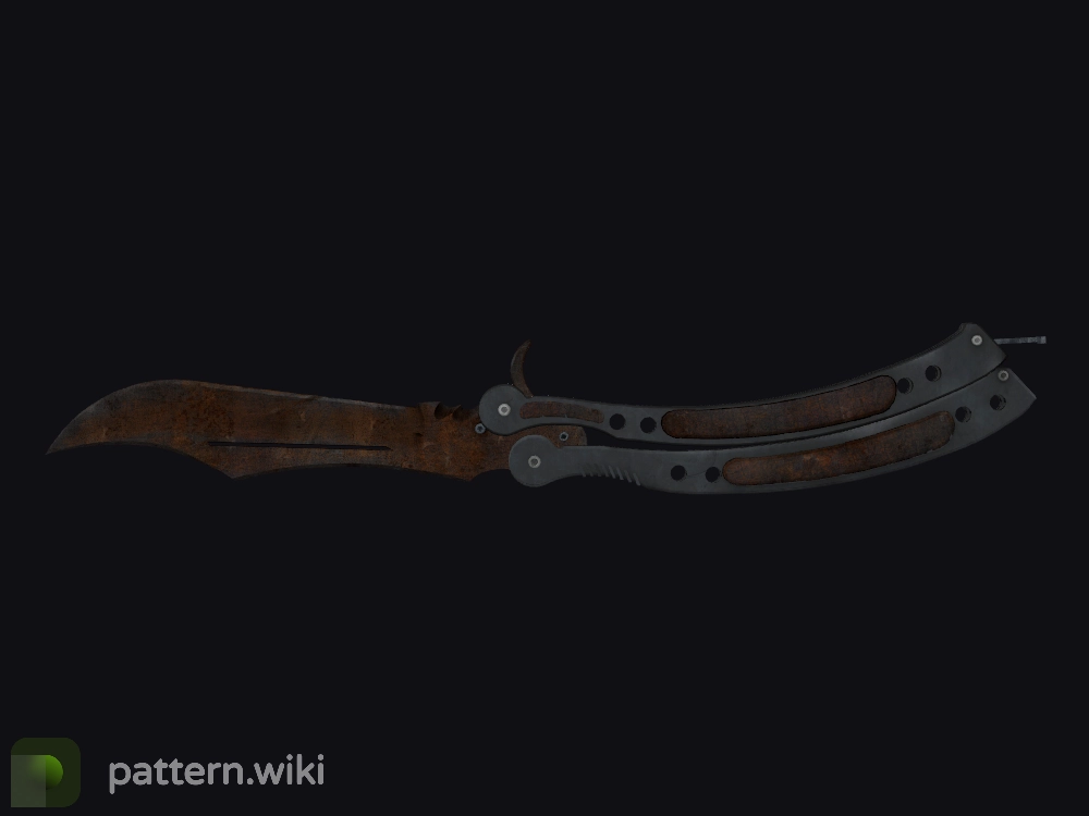 Butterfly Knife Rust Coat seed 573