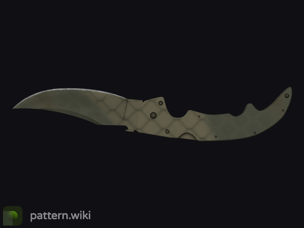 Falchion Knife Safari Mesh seed 44