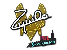 Sticker ZywOo | Stockholm 2021 preview