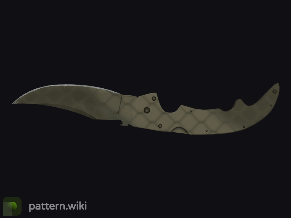 Falchion Knife Safari Mesh seed 294