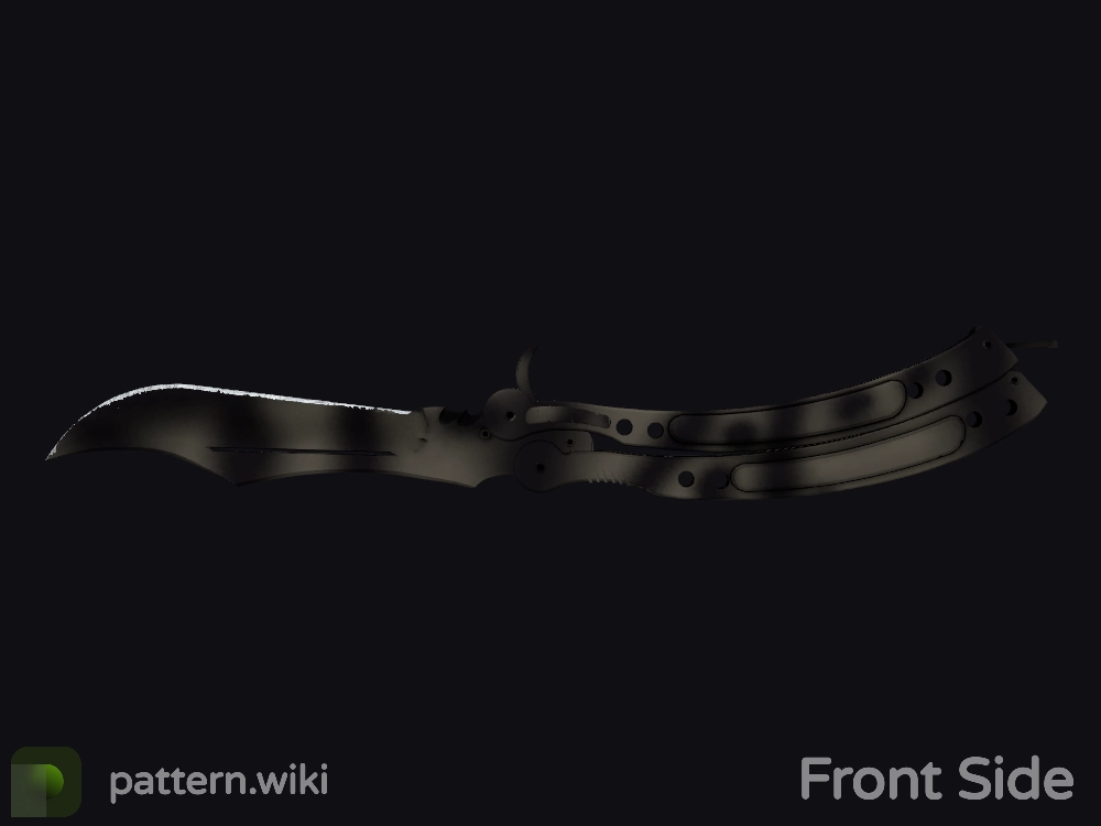 Butterfly Knife Scorched seed 424