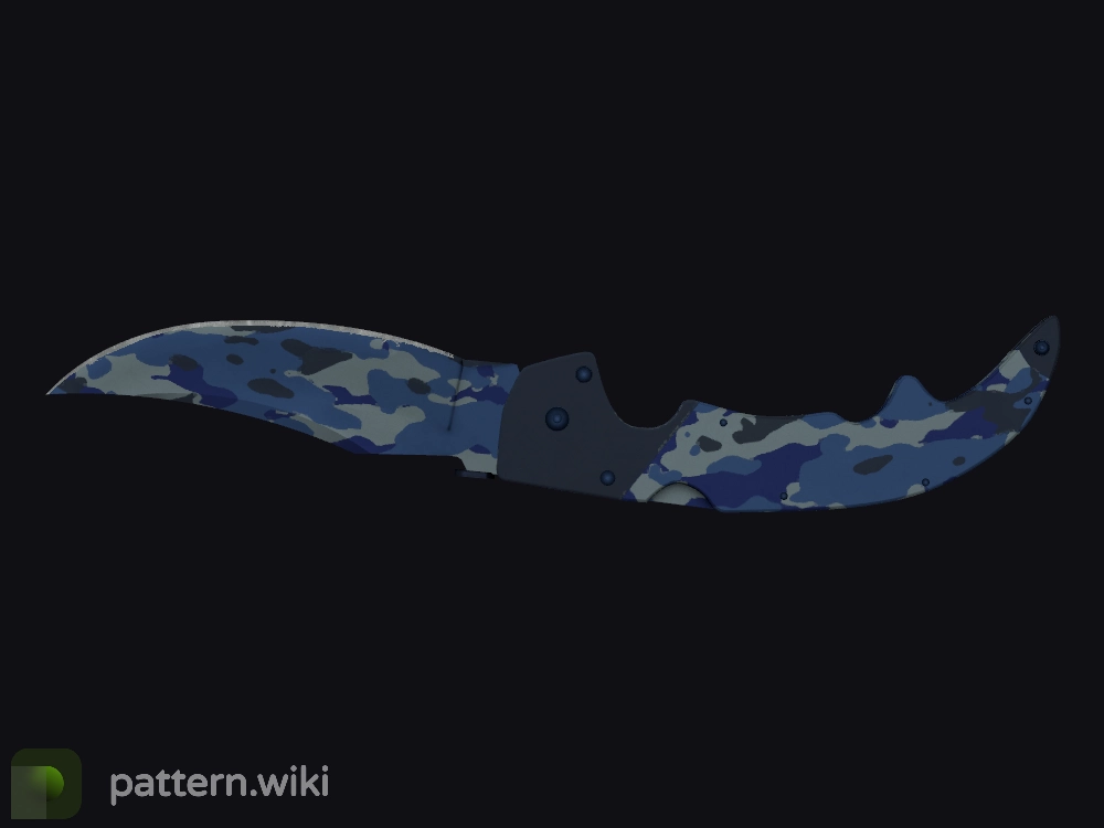 Falchion Knife Bright Water seed 726