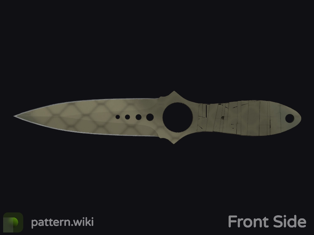 Skeleton Knife Safari Mesh seed 738