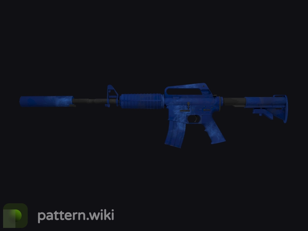 M4A1-S Blue Phosphor seed 741