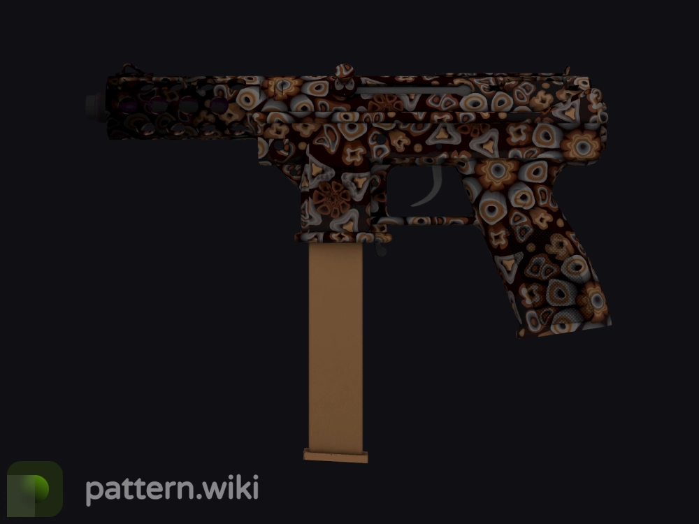 Tec-9 Orange Murano seed 676