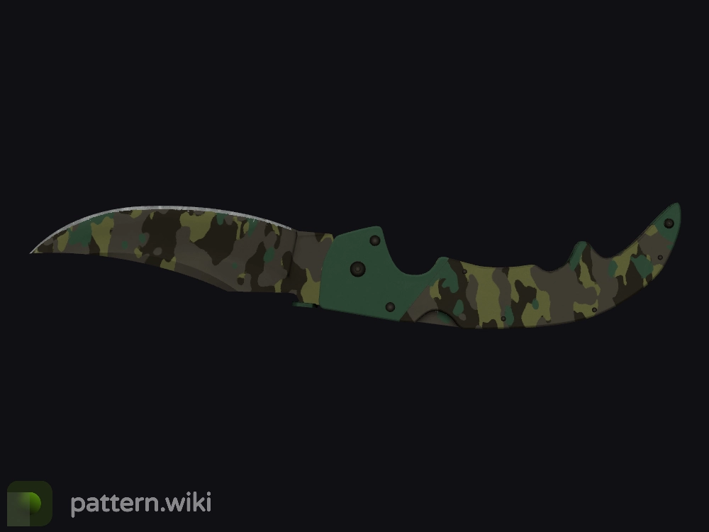 Falchion Knife Boreal Forest seed 501