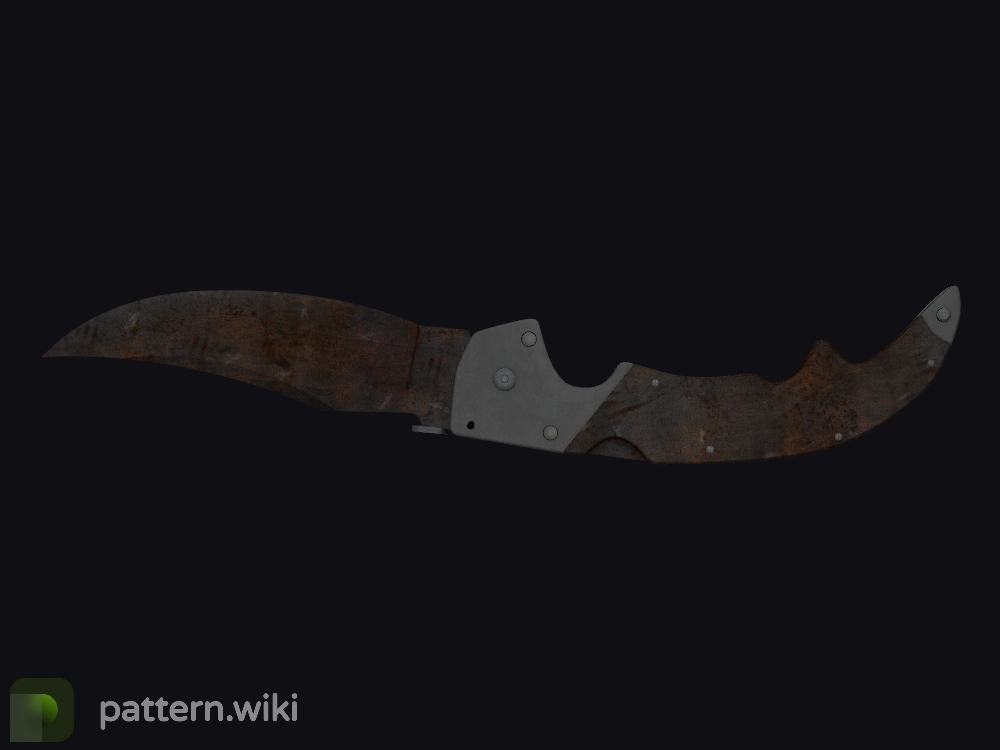 Falchion Knife Rust Coat seed 969