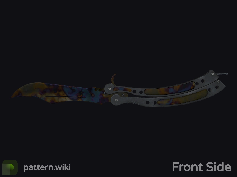 Butterfly Knife Case Hardened seed 286