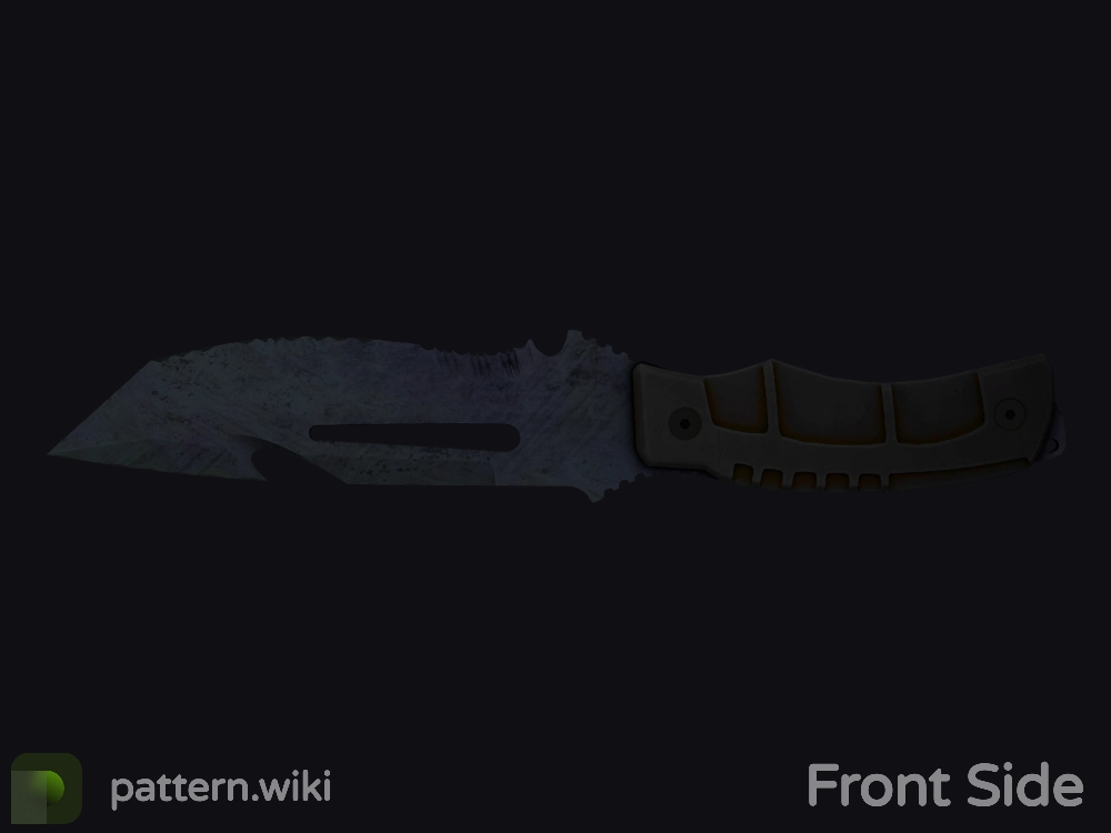 Survival Knife Blue Steel seed 916