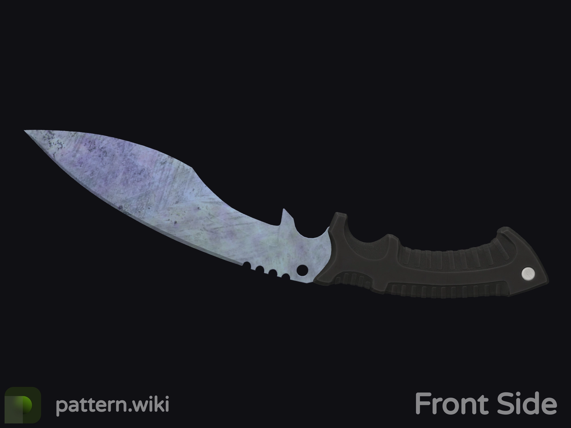 Kukri Knife Blue Steel seed 718