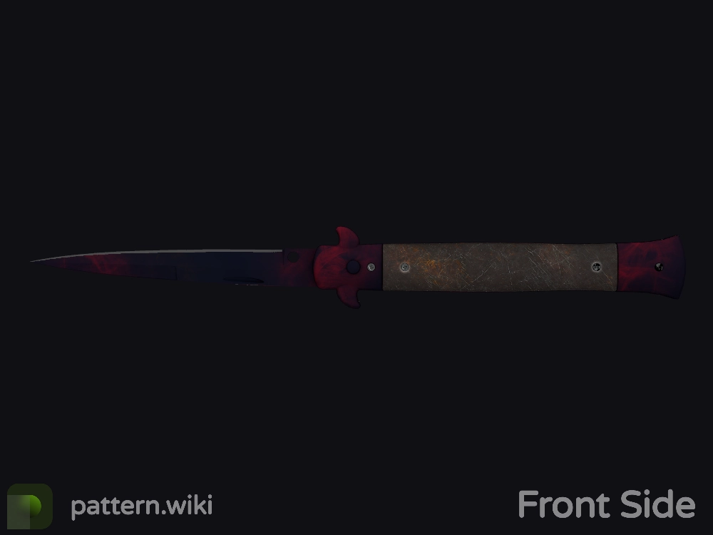 Stiletto Knife Doppler seed 673