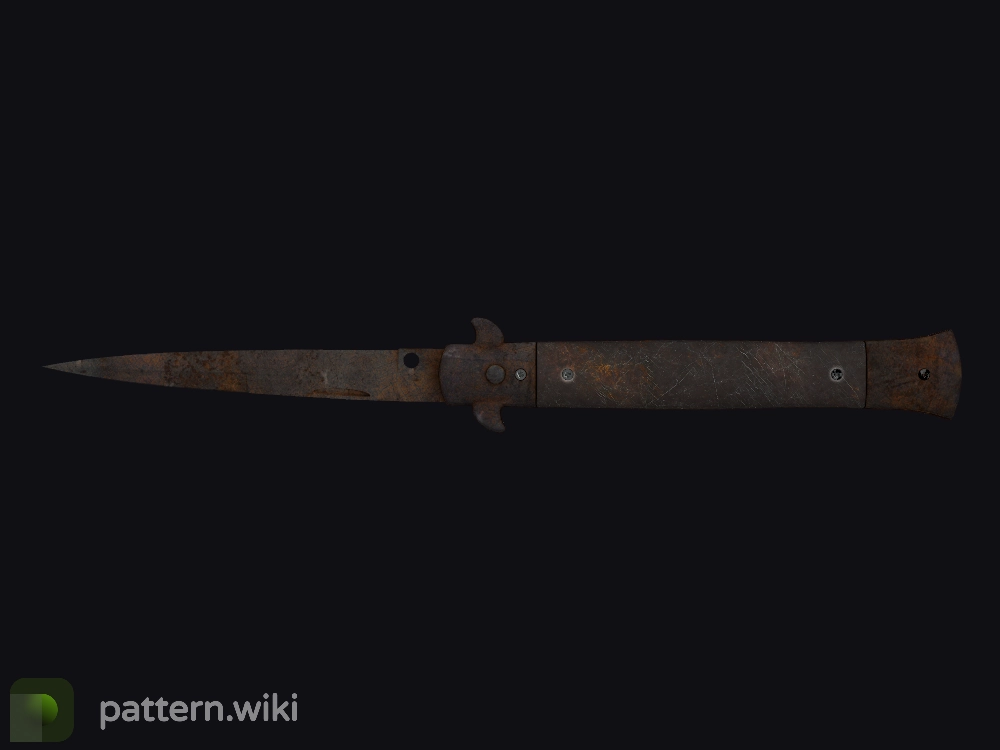 Stiletto Knife Rust Coat seed 91