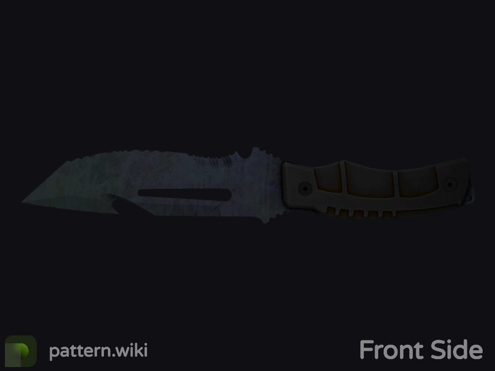 Survival Knife Blue Steel seed 473