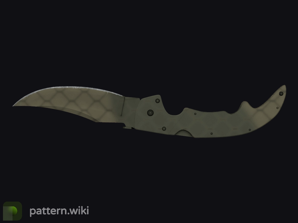 Falchion Knife Safari Mesh seed 907