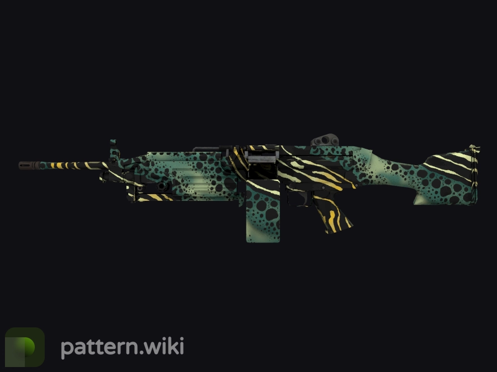 M249 Emerald Poison Dart seed 909