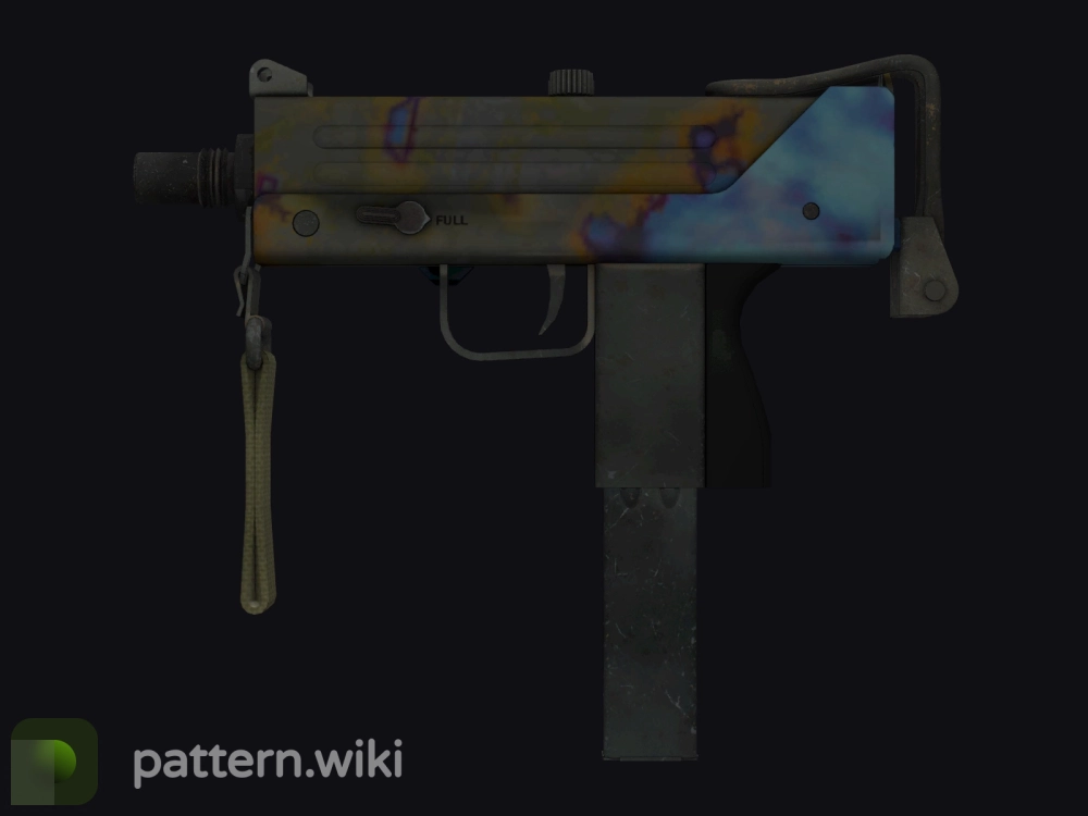 MAC-10 Case Hardened seed 164