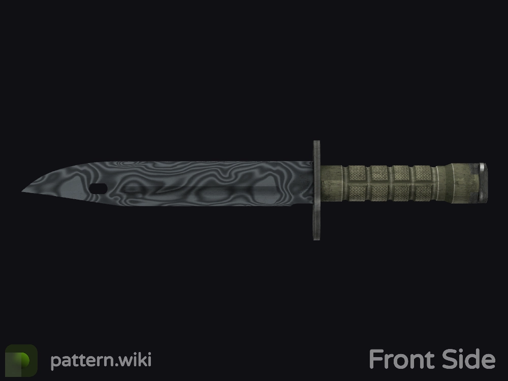 Bayonet Damascus Steel seed 971