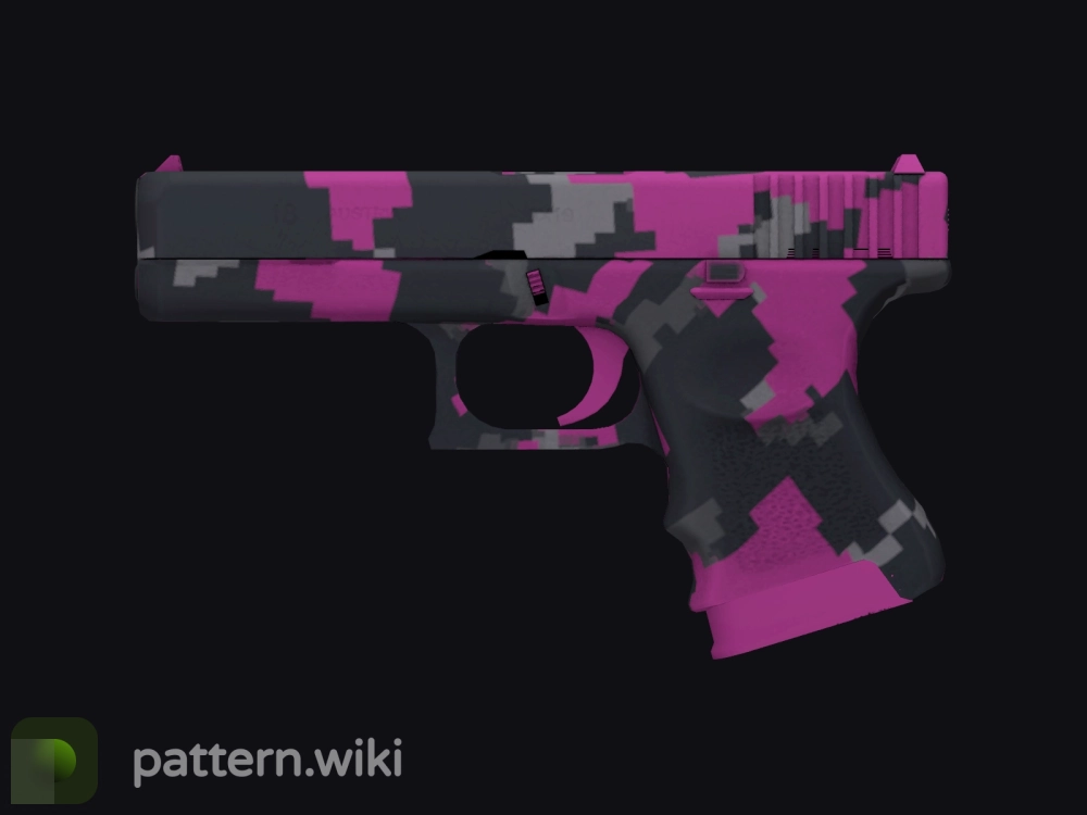 Glock-18 Pink DDPAT seed 258